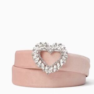 Kate Spade ♠️ gemstone suede belt worn 1x like new